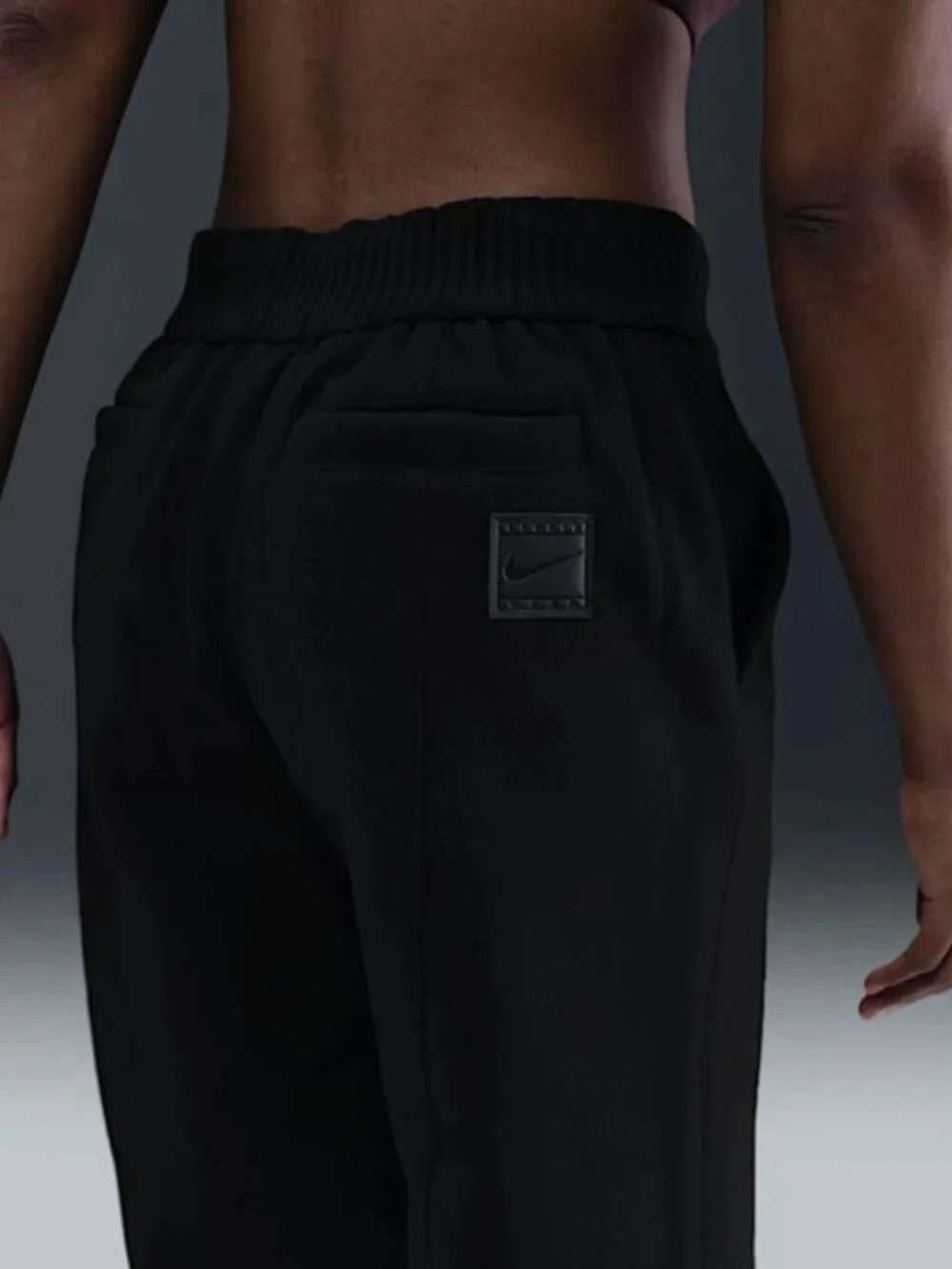 Nike WMNS Sportswear Tailored Trouser Pants HV5141-010 Sz Medium Black